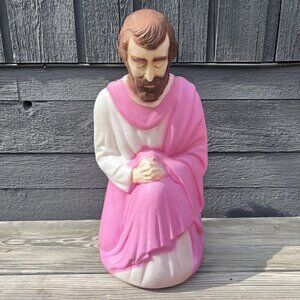 Vintage Empire Joseph 27" Nativity Blow Mold Christmas Decor Lighted w/ Cord